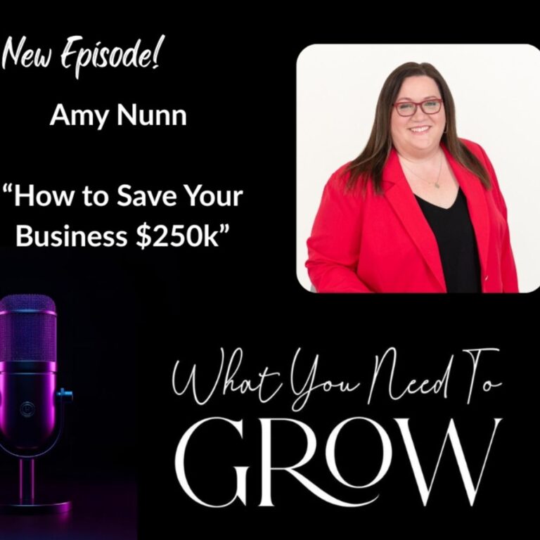 Amy Nunn: How to Save Your Business $250k