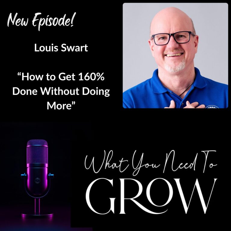 Louis Swart: How to Get 160% Done Without Doing More